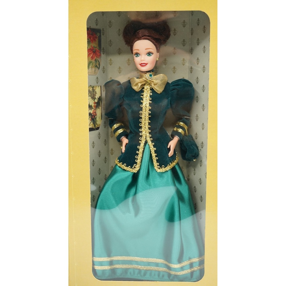 Vintage Barbie Collector Doll Hallmark Special Edition 1996 Yuletide Romance
